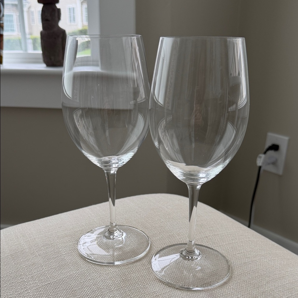 Riedel set of 2 Crystal Wine Glasses